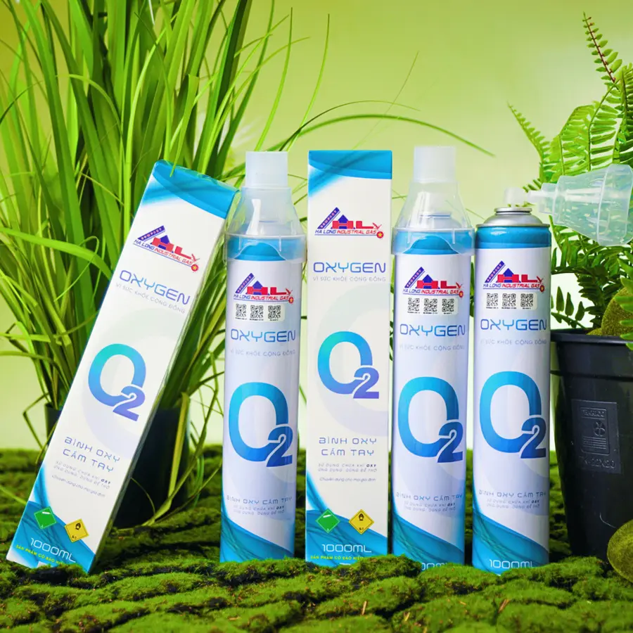 Bình Khí Oxy 1 Lít | Hương Hoa Ly