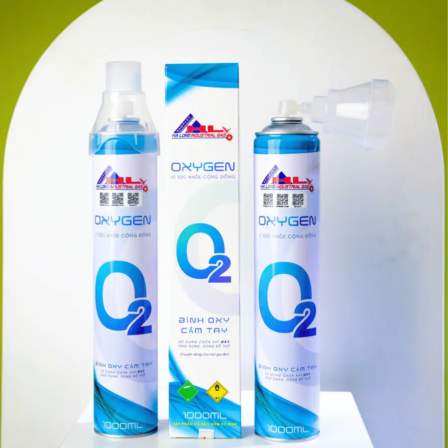 Bình Khí Oxy 1 Lít | Hương Hoa Ly